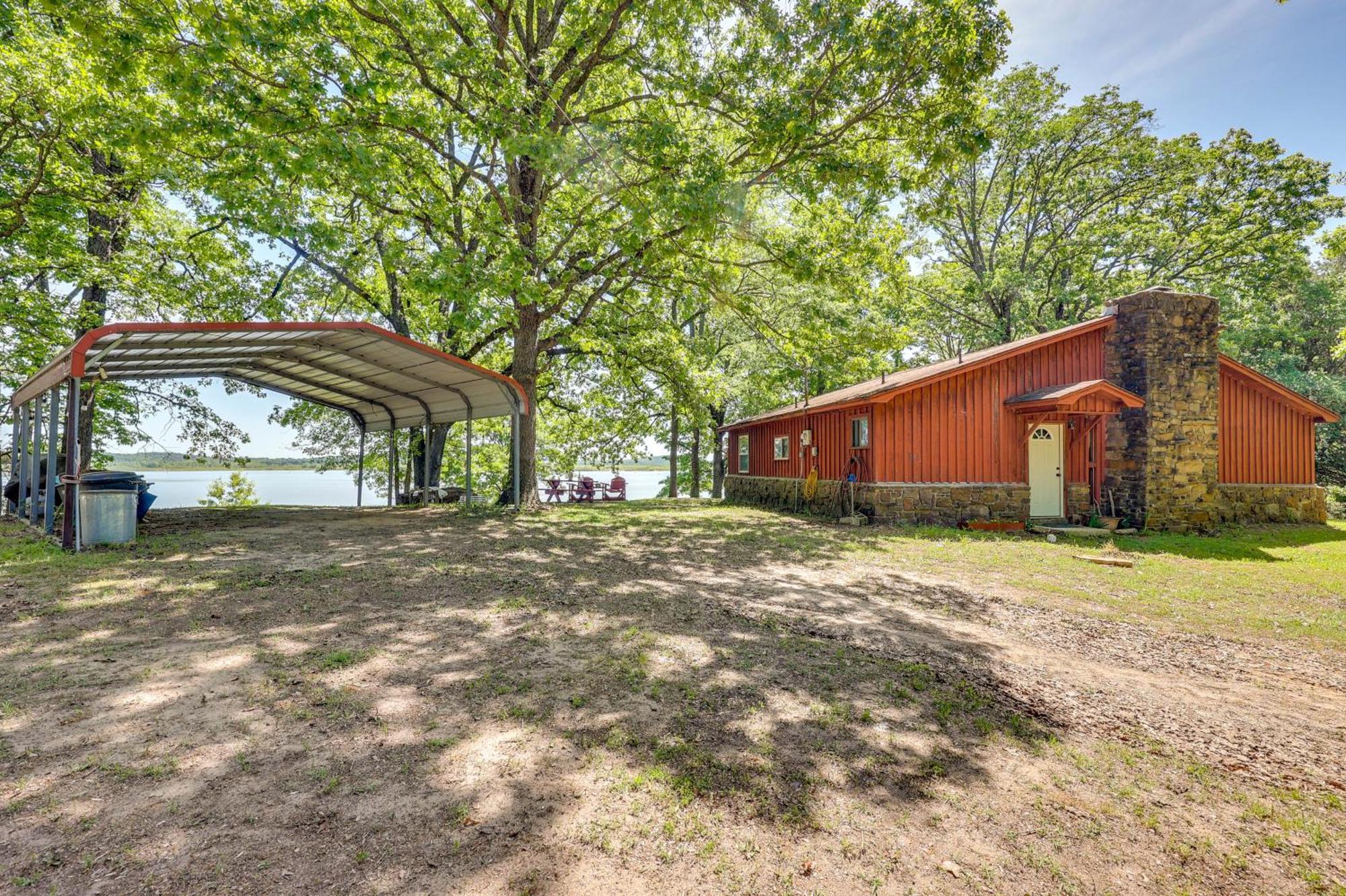 Rural Arkansas Vacation Rental With Lake Access Scranton Екстериор снимка