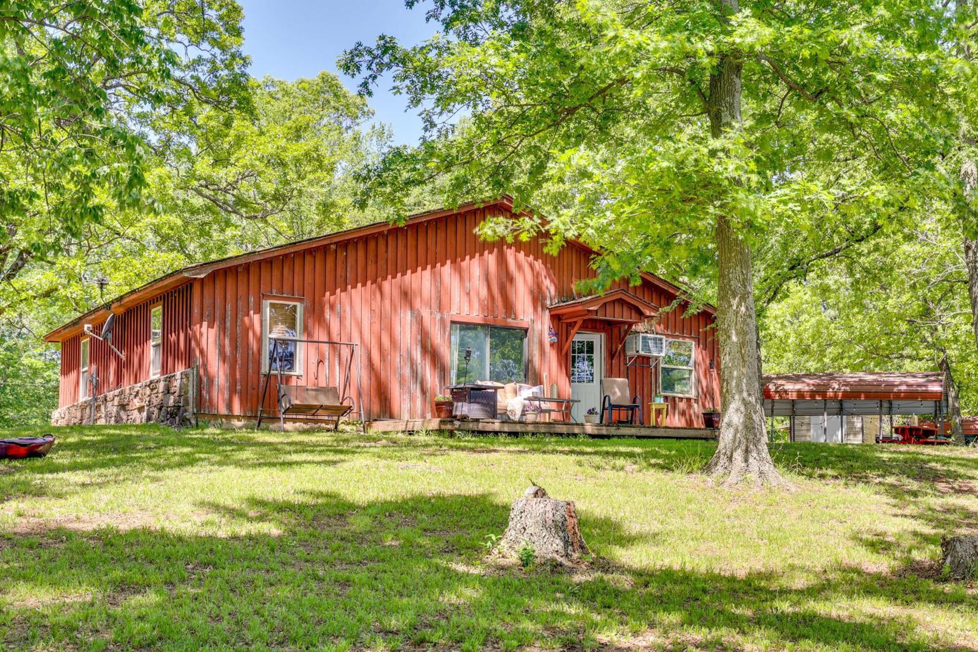 Rural Arkansas Vacation Rental With Lake Access Scranton Екстериор снимка