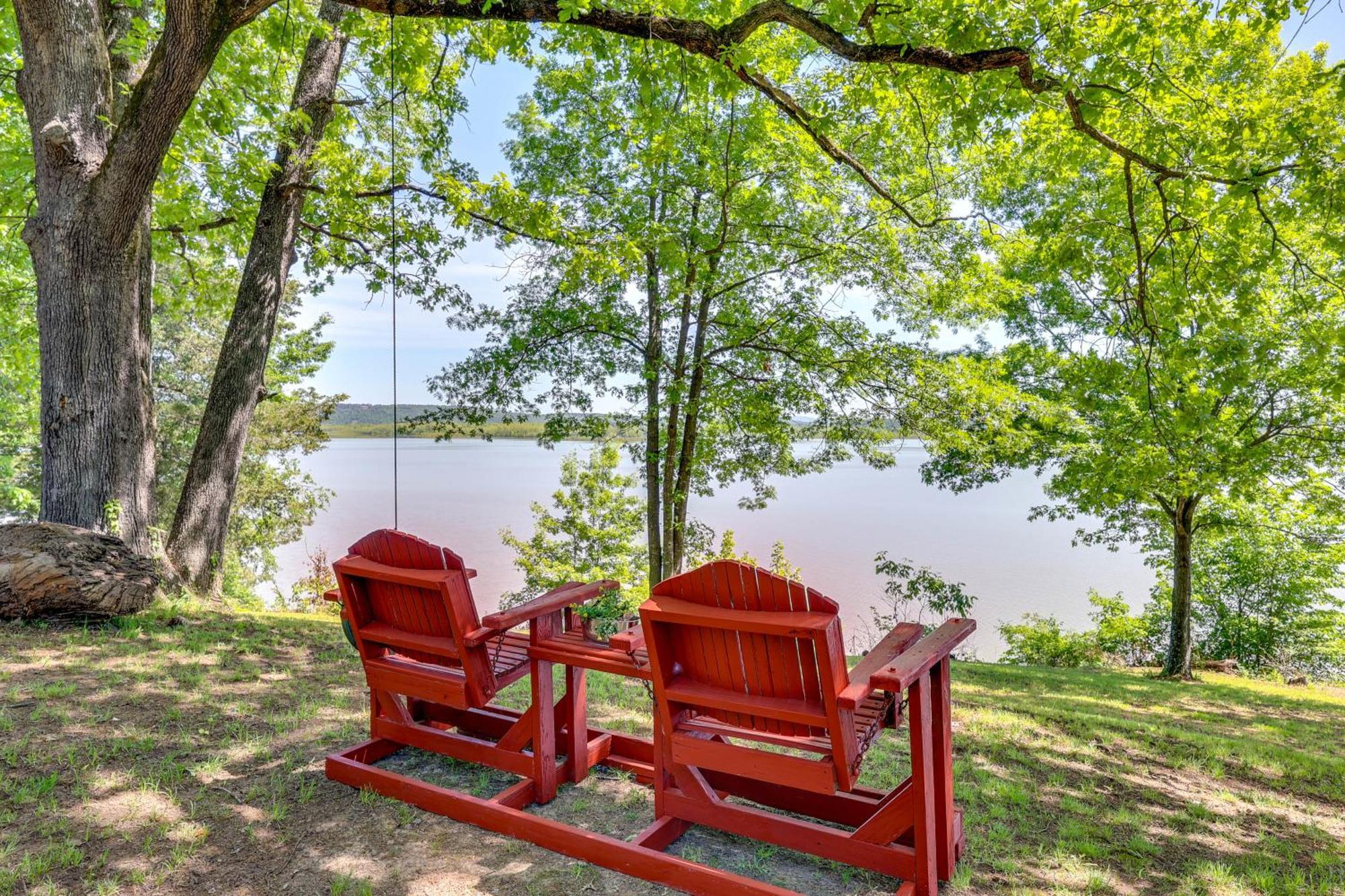 Rural Arkansas Vacation Rental With Lake Access Scranton Екстериор снимка